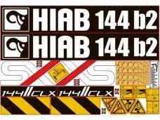 Комплект наклеек КМУ HIAB 144 Комплект наклеек КМУ HIAB 144