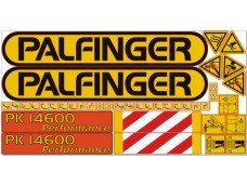 Комплект наклеек КМУ PALFINGER PK14600 Комплект наклеек КМУ PALFINGER PK14600