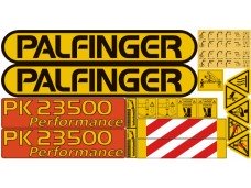Комплект наклеек КМУ PALFINGER PK23500 Комплект наклеек КМУ PALFINGER PK23500