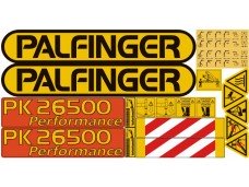 Комплект наклеек КМУ PALFINGER PK26500 Комплект наклеек КМУ PALFINGER PK26500